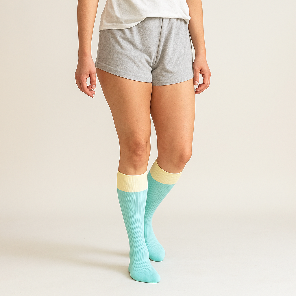 Clinical Compression – Minty Turquoise