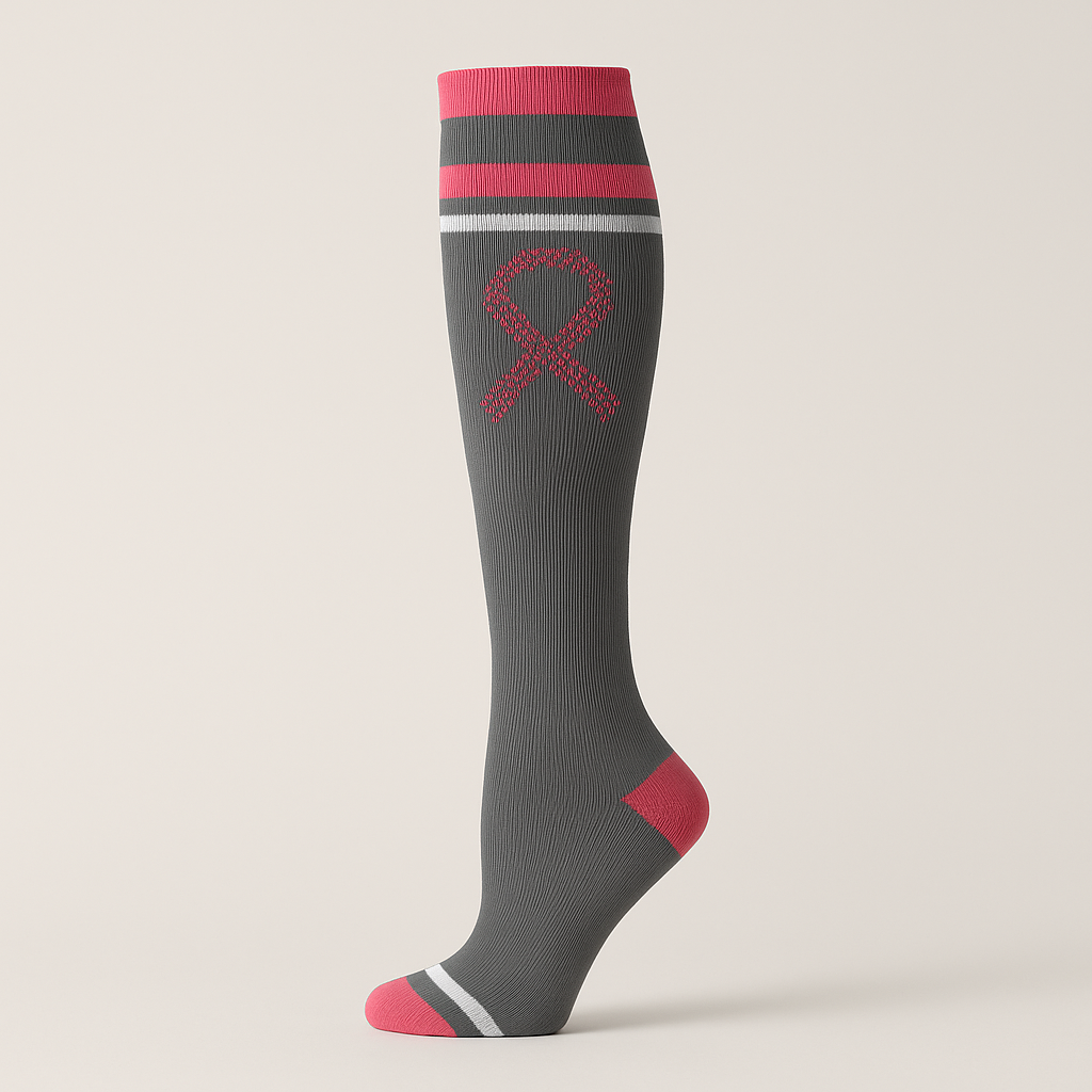 Clinical Compression – Bold Ribbon – Bright Legs