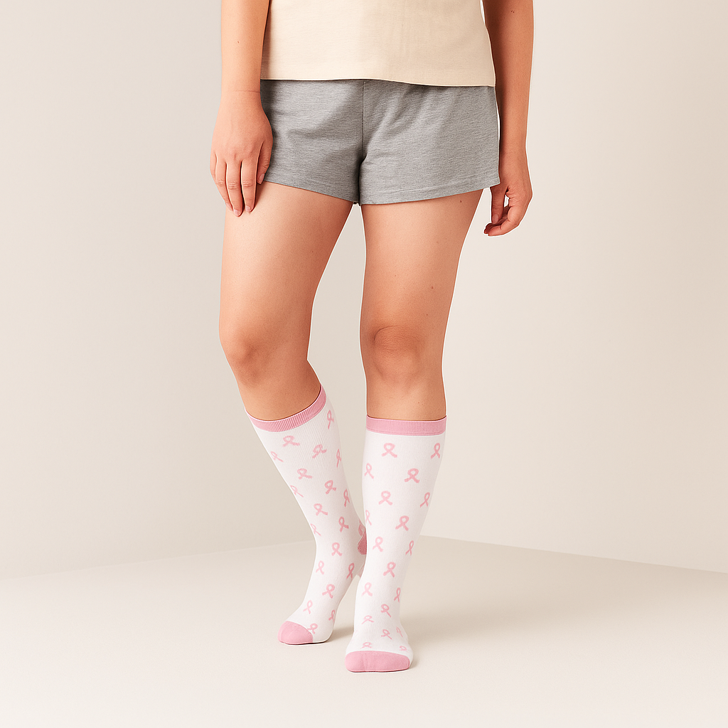 Clinical Compression – Pink Ribbon
