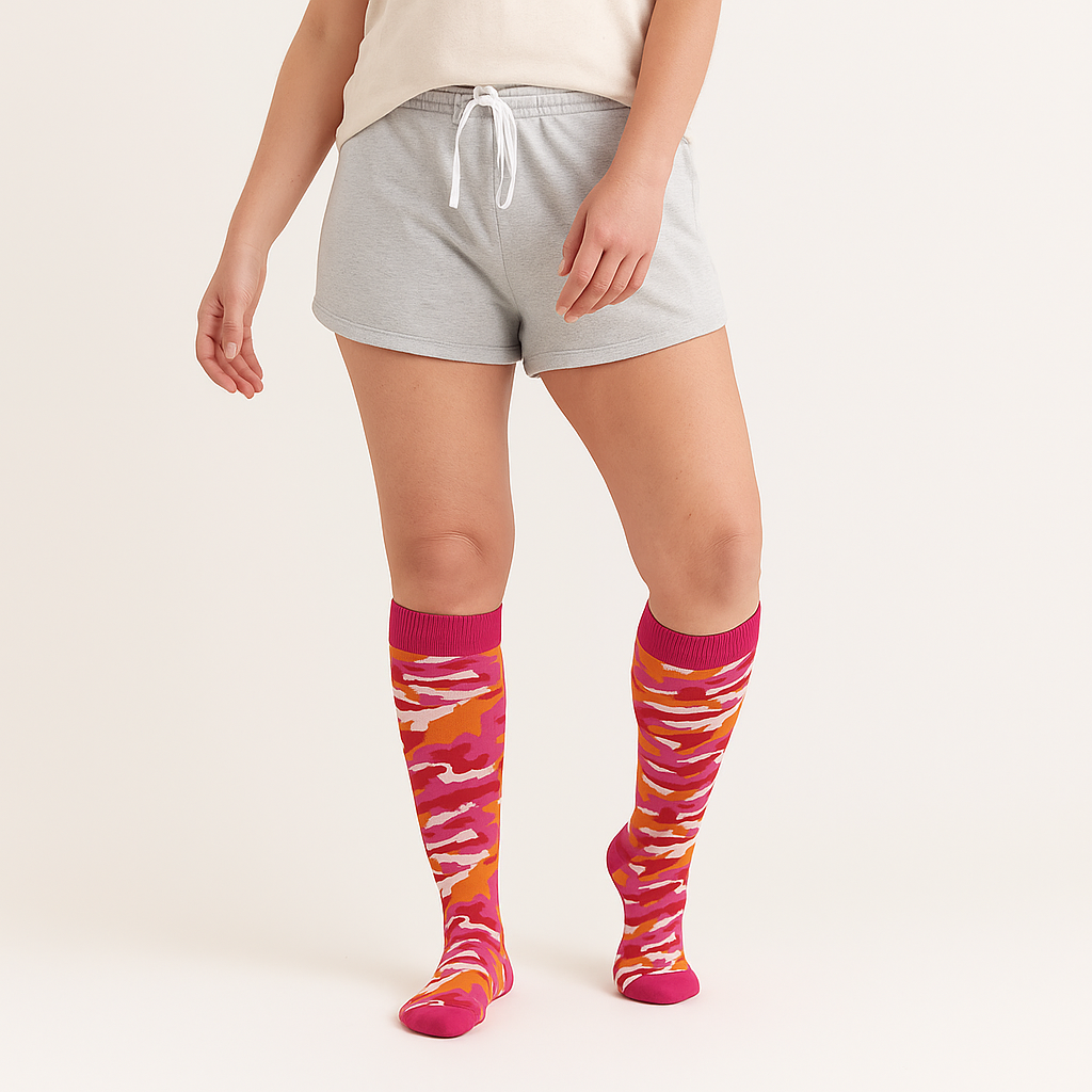 Clinical Compression – Pink Camo
