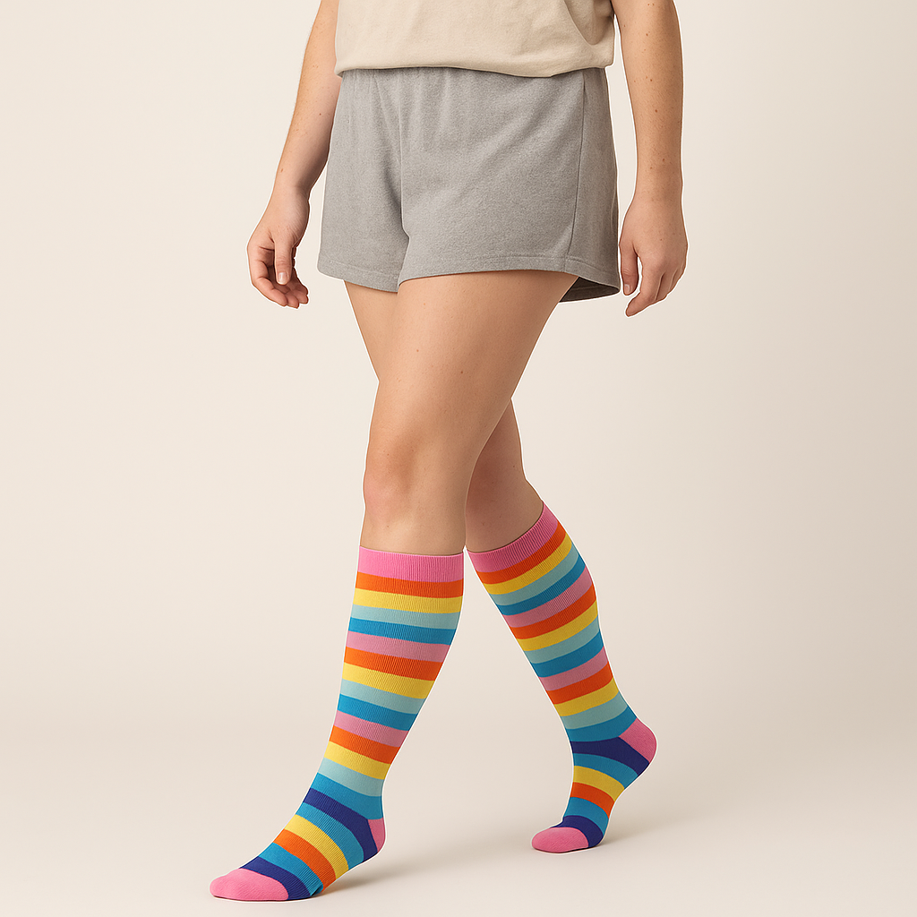 Clinical Compression – Rainbow Burst