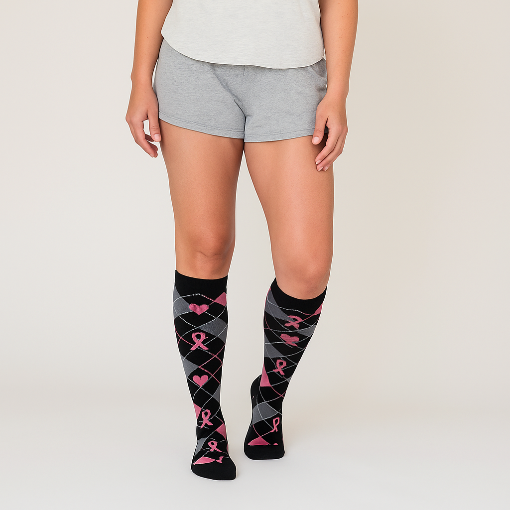 Clinical Compression – Argyle Ribbon