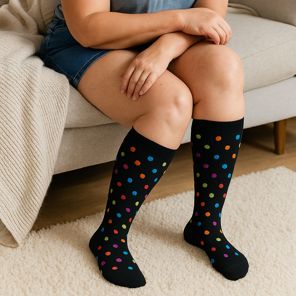 Clinical Compression – Midnight Confetti