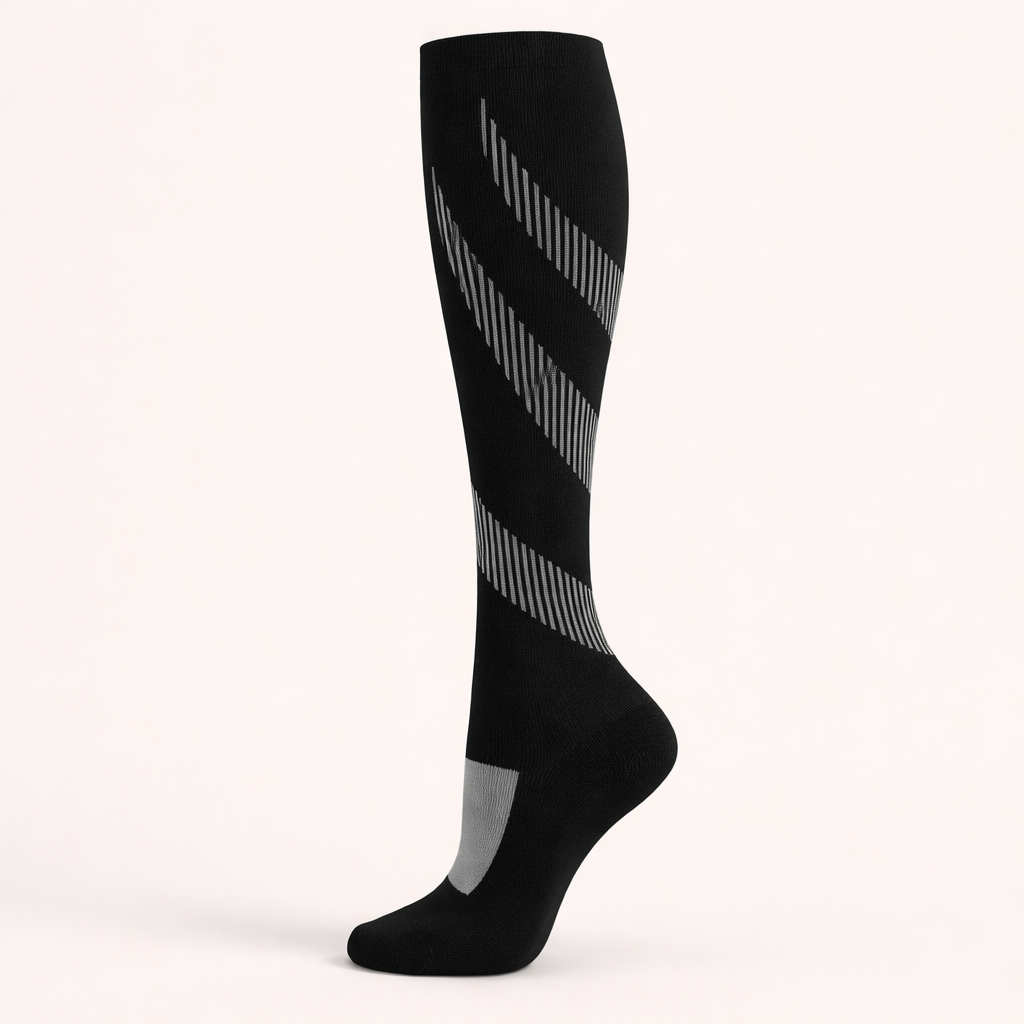Clinical Compression – Performance Stripe Black