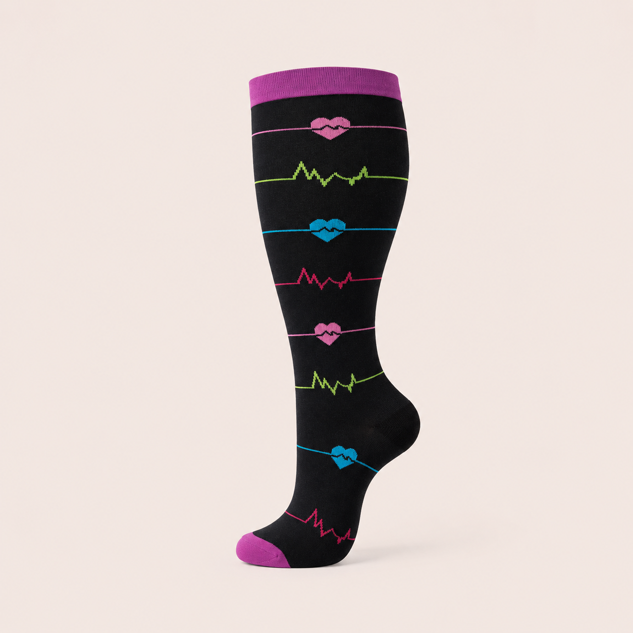 Clinical Compression – Wide Calf: Pulse Lines