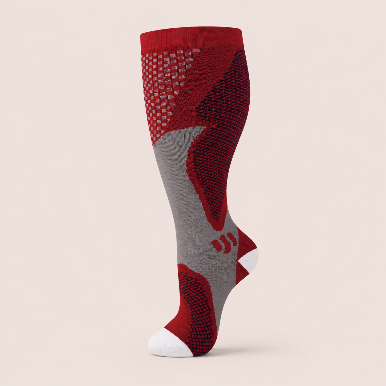 Clinical Compression – Wide Calf: Active Pulse Red