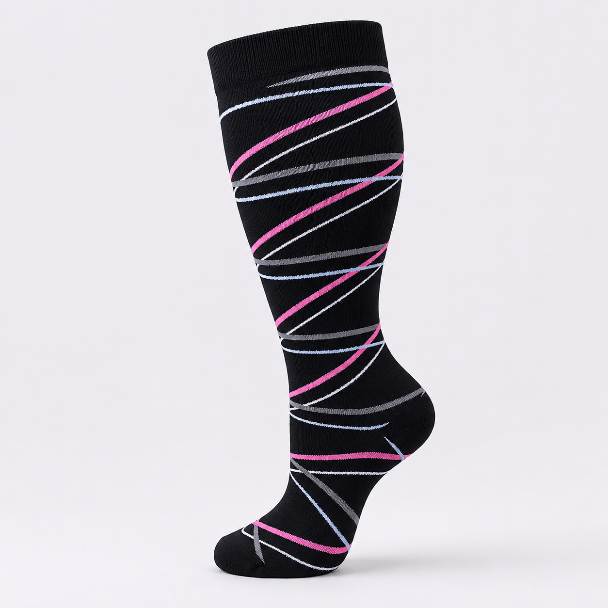 Clinical Compression – Wide Calf: Ribbon Twist