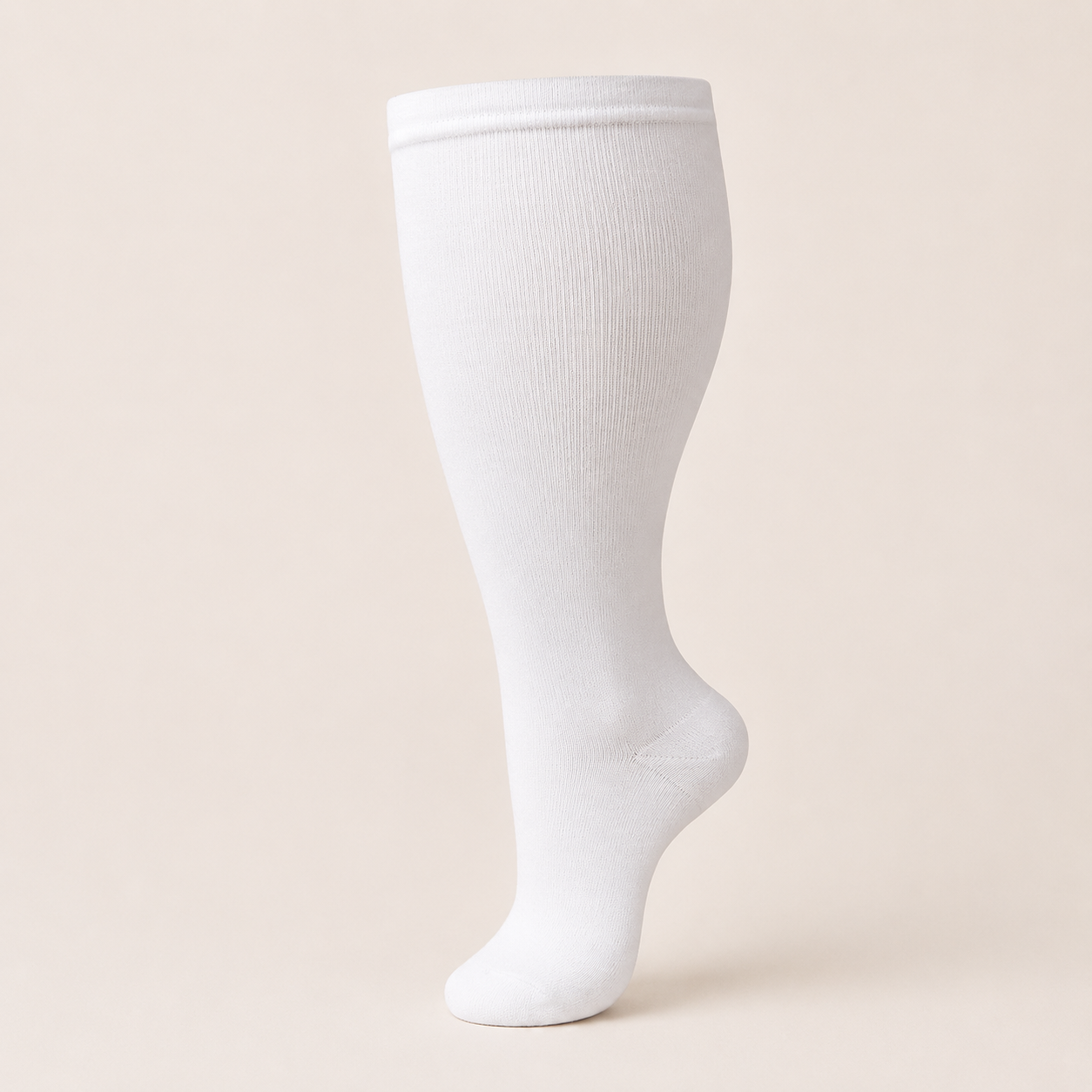Clinical Compression – Wide Calf: White