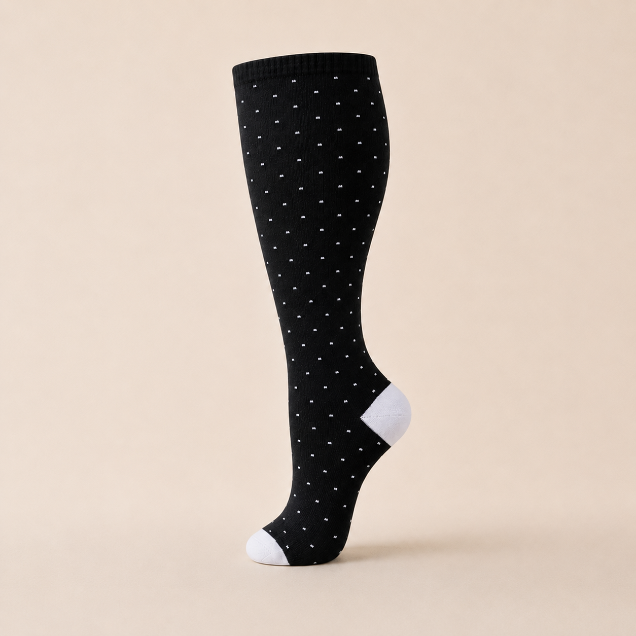 Clinical Compression – Wide Calf: Elegant Dots