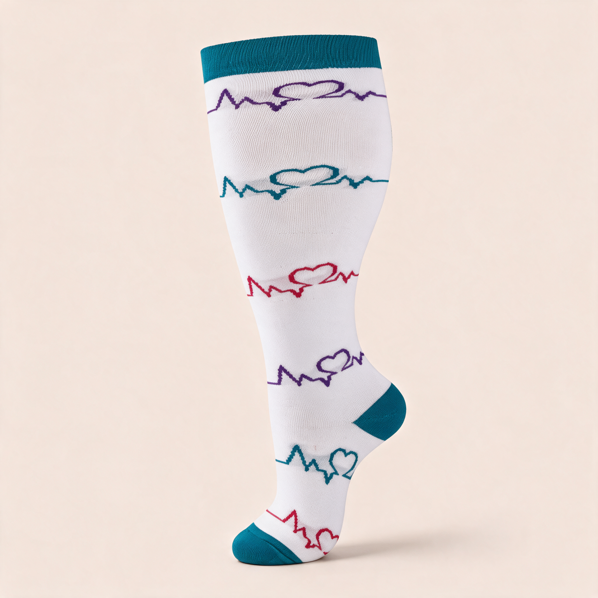 Clinical Compression – Wide Calf: Wave Pulse compression sock