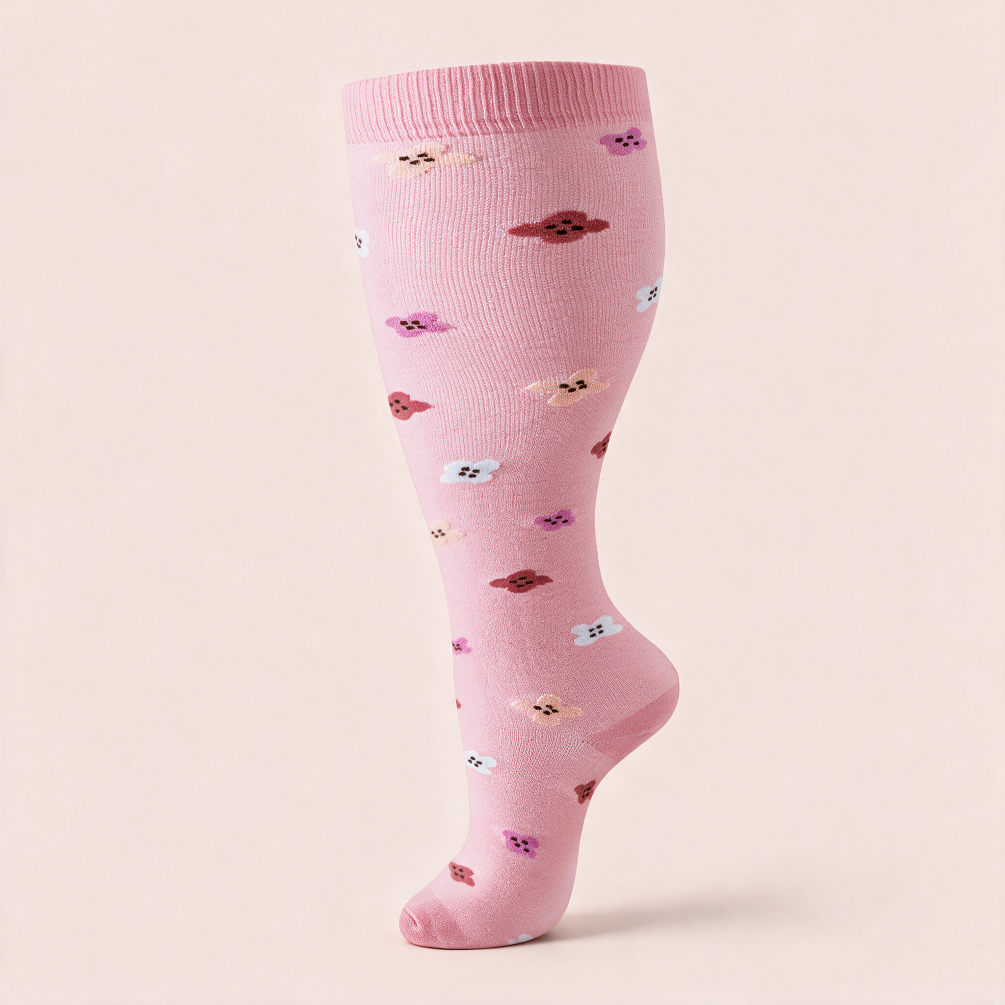 Clinical Compression – Wide Calf: Golden Koi compression sock